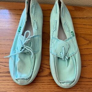 Mint Green Casual Sanuk Women's Shoes